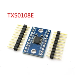 Преобразователь логического уровня TXS0108E, 3,3 В, 5 В, 8 каналов, преобразователь TTL двунаправленный взаимный преобразователь