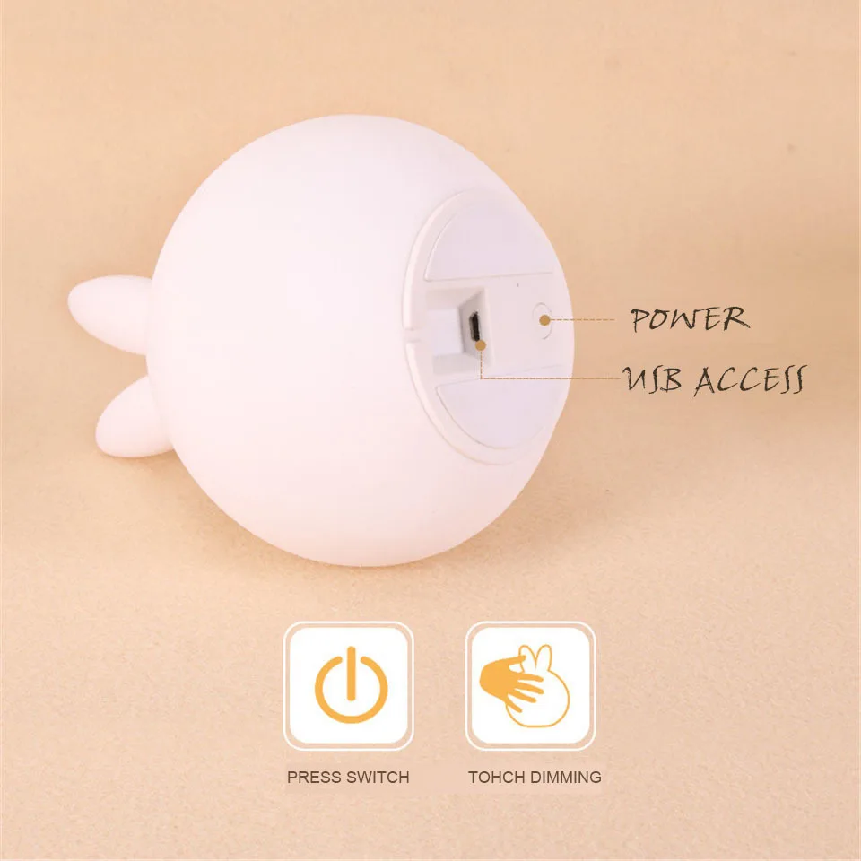 night lights for kids rooms light essential nursing mother romantic lamp new year gifts led licht table baby |