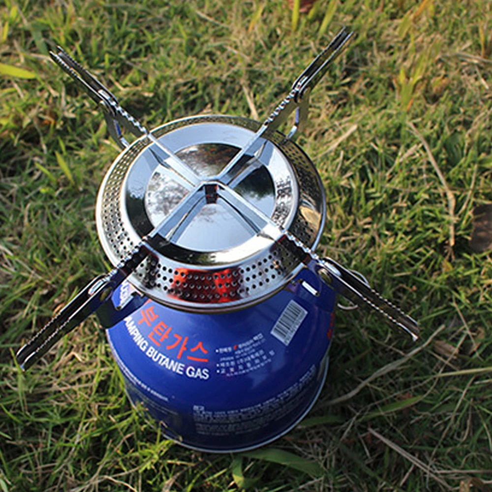 Напольная кухонная газовая плита из нержавеющей стали ультра легкая походная