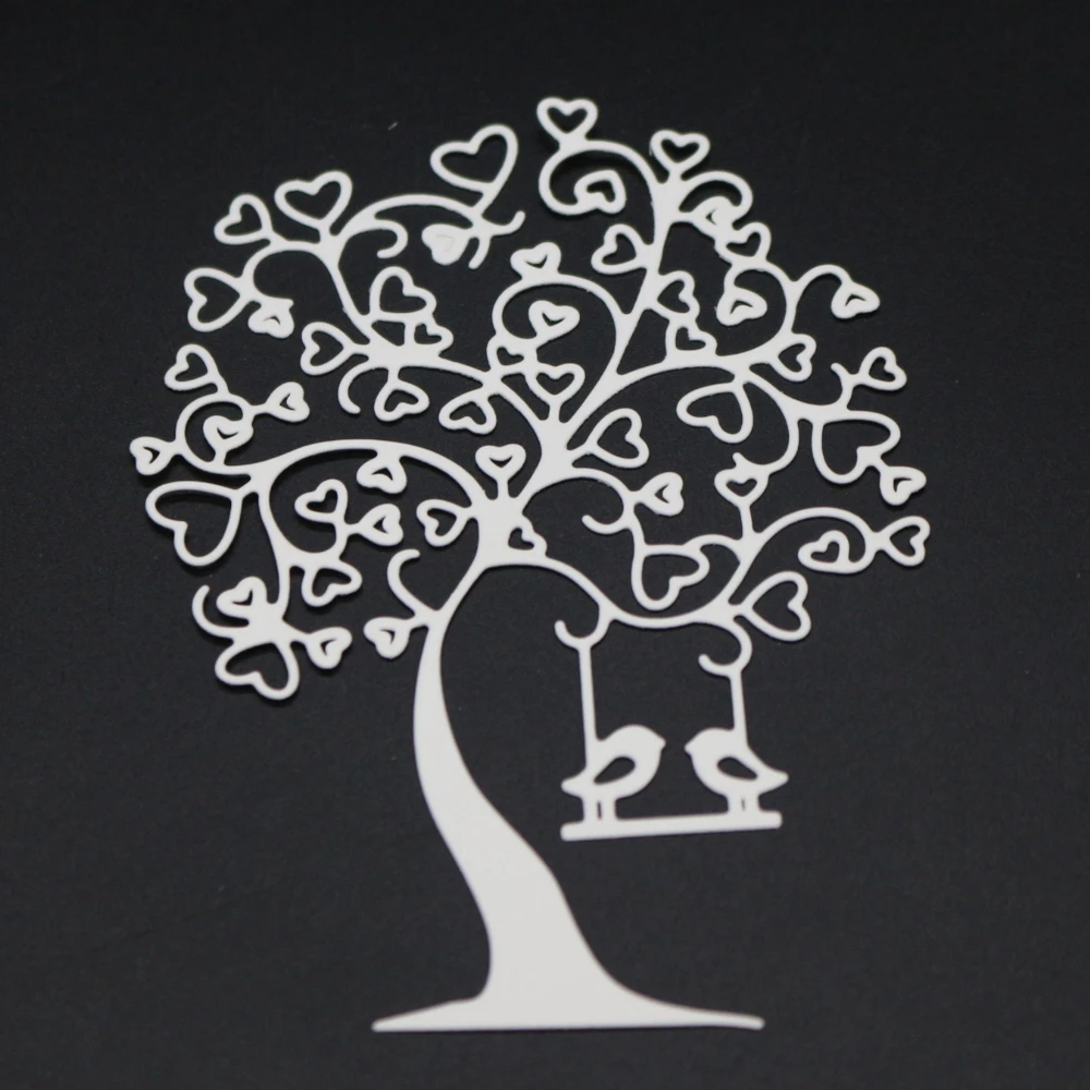 

SCD1220 Tree Ho Scrapbook Metal Cutting Dies For Scrapbooking Stencils DIY Album Cards Decoration Embossing Folder Die Cut Cuts