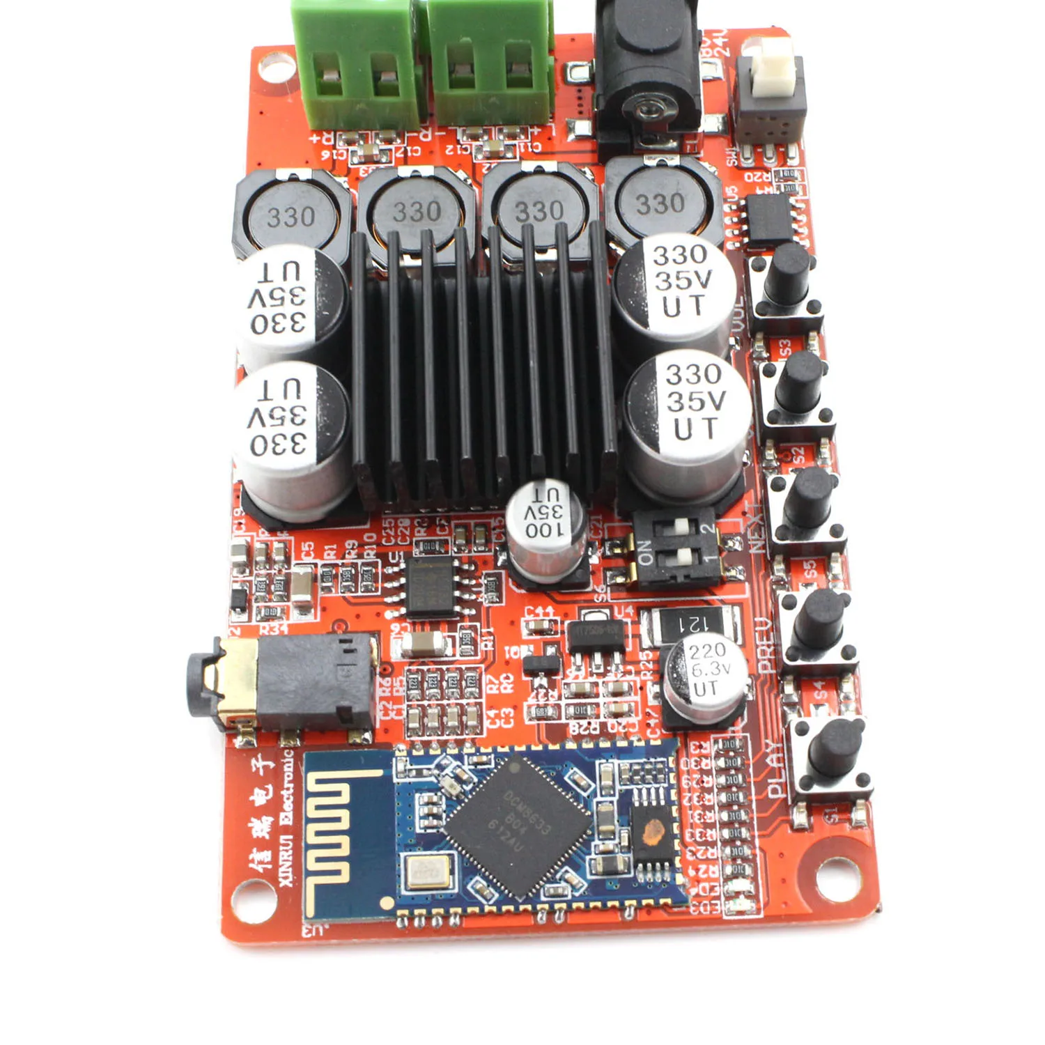 Tda7492 50Wx2 Aux переключатель беспроводной Bluetooth 4 0 аудио цифровой усилитель доска |