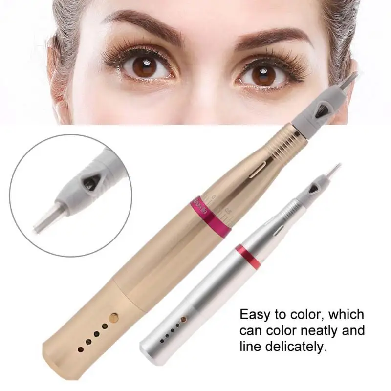4 типа Полуперманентная ручка для татуажа бровей микроблейдинг подводка губ тату