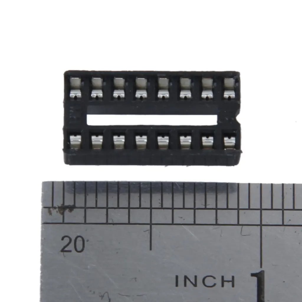 5X16 Pin DIP IC Socket 16 адаптер Черный|Электрические вилки| |