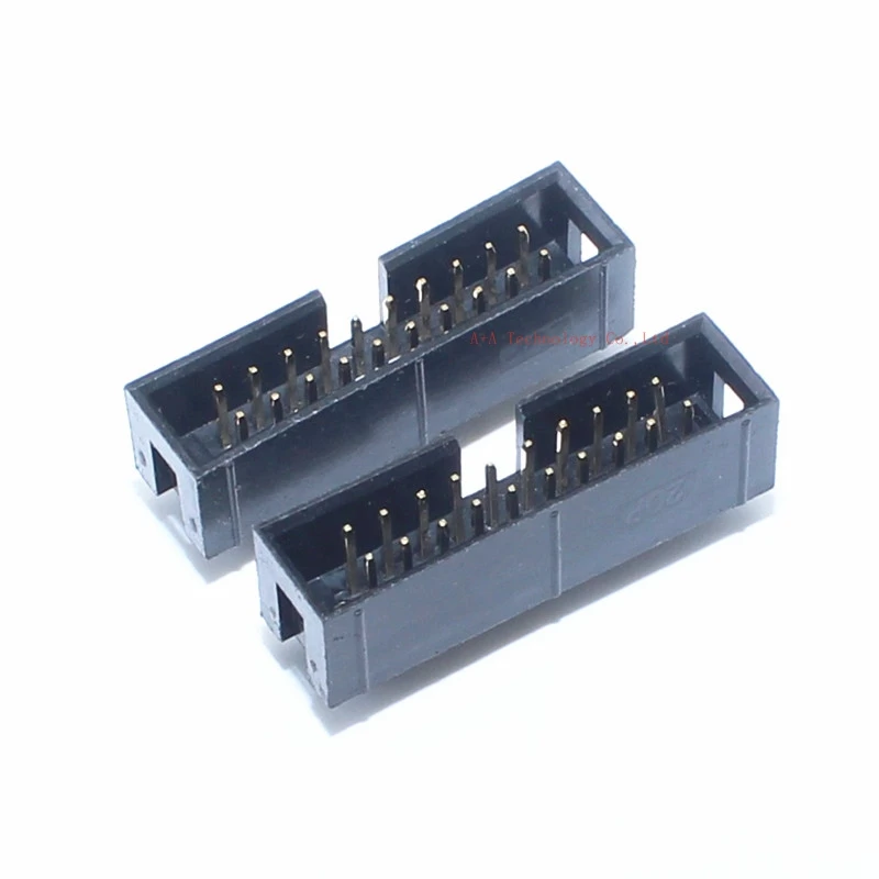 Разъем JTAG ISP прямой разъем idc для печатной платы двухрядный 2x10PIN dc3 20 PIN