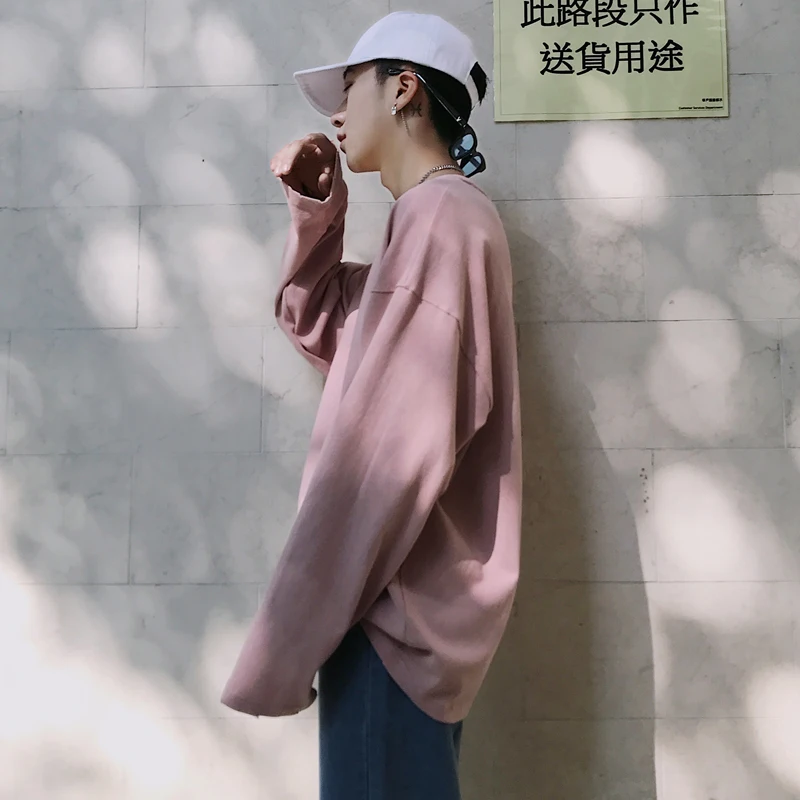 Женская футболка с длинными рукавами Повседневная в стиле Харадзюку хип-хоп