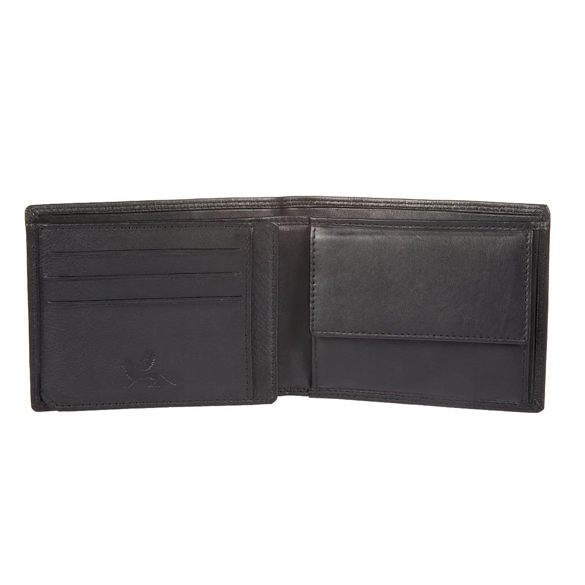 Портмоне Mano 19013 sutura black | Багаж и сумки