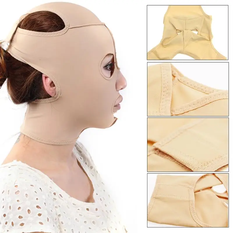 Тонкая маска для лица похудение бандаж снятие морщин двойной подбородок