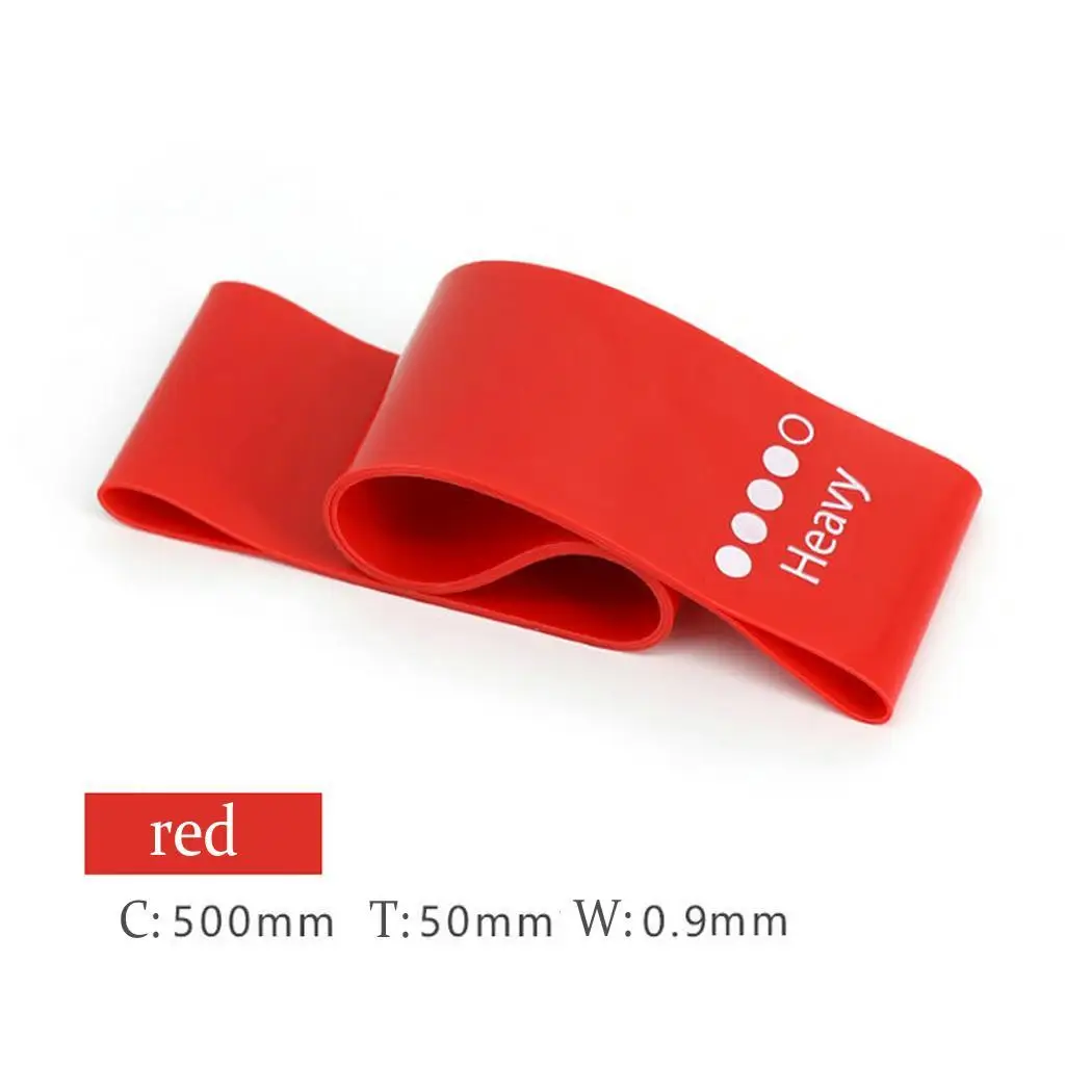 5 цветов Йога сопротивление резинки Крытый открытый фитнес оборудование 0 35 мм 1