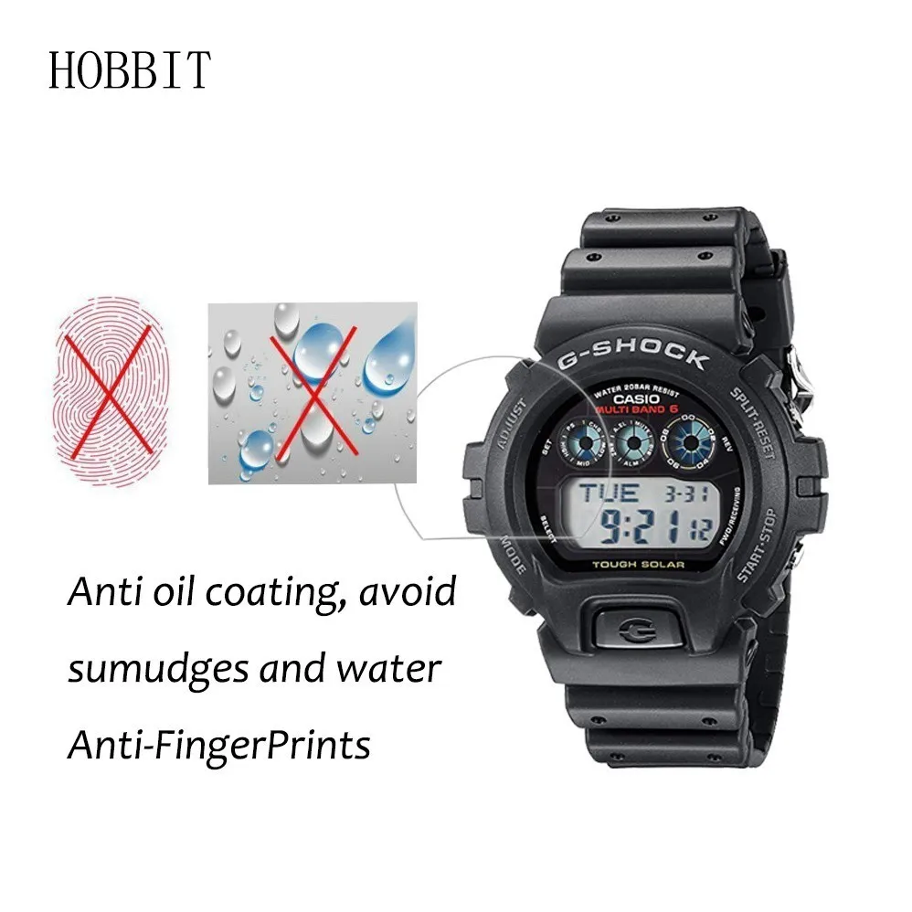 3 шт./упаковка Противоударная Защитная пленка для экрана Casio DW6900 GW6900 GW7900 GR8900