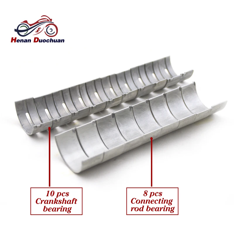 Поршневой подшипник для мотоцикла Yamaha YZF600 YZF 600 R6 2001-2018 STD + 25 + 50 + 75 + 100 шатунная плитка и плитка коленчатого вала # be Поршневой подшипник для мотоцикла Yamaha YZF600 YZF 600 R6 2001-2018 STD + 25 + 50 + 75 + 100 шатунная плитка и плитка коленчатого вала # be