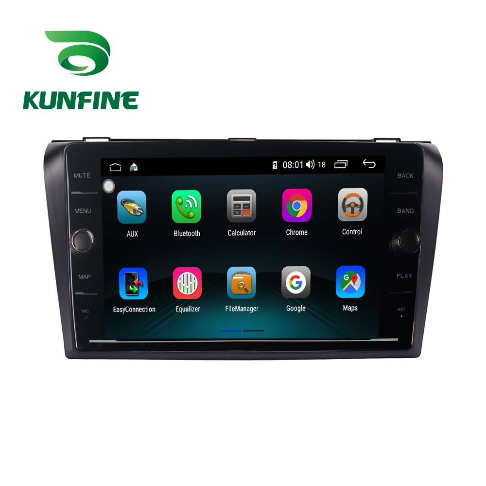 Восьмиядерный 4 Гб ОЗУ 64 ПЗУ Android 8 1 автомобильный DVD GPS плеер Deckless стерео для Mazda 3