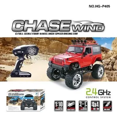 

HG 1/10 RC Drift Racing 2.4G Apace Gallop 4*4 Model Car P405 RTR Motor Battery TH04708