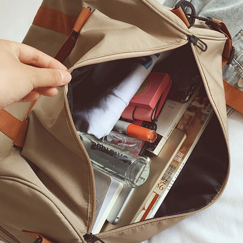 Брендовые женские большие дорожные сумки Duffel 2019 дамские большая вместительность