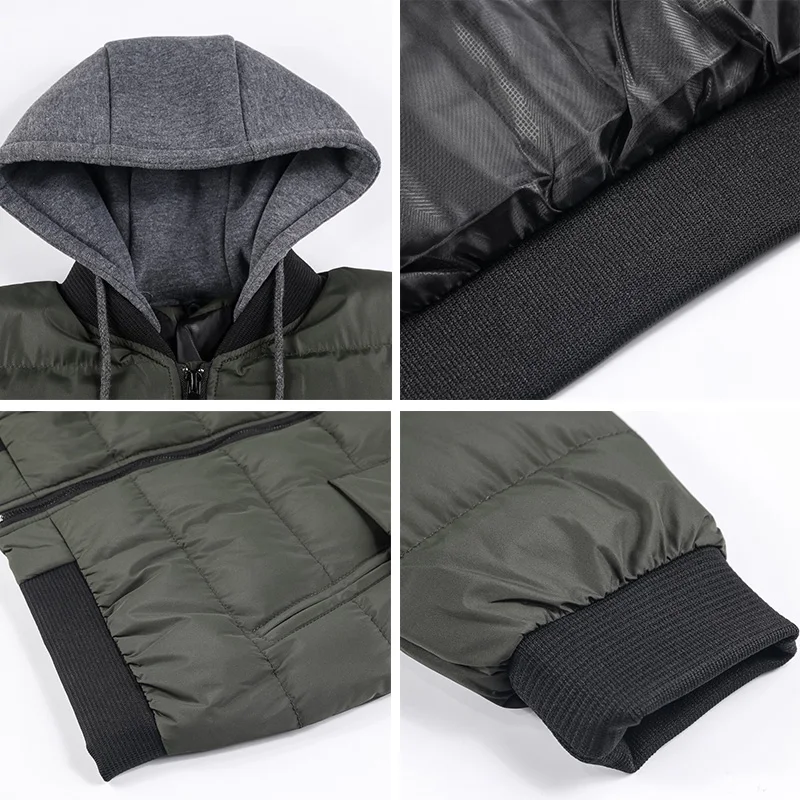 Мужская ветровка из хлопка Refire Gear Толстая теплая ветрозащитная спортивная
