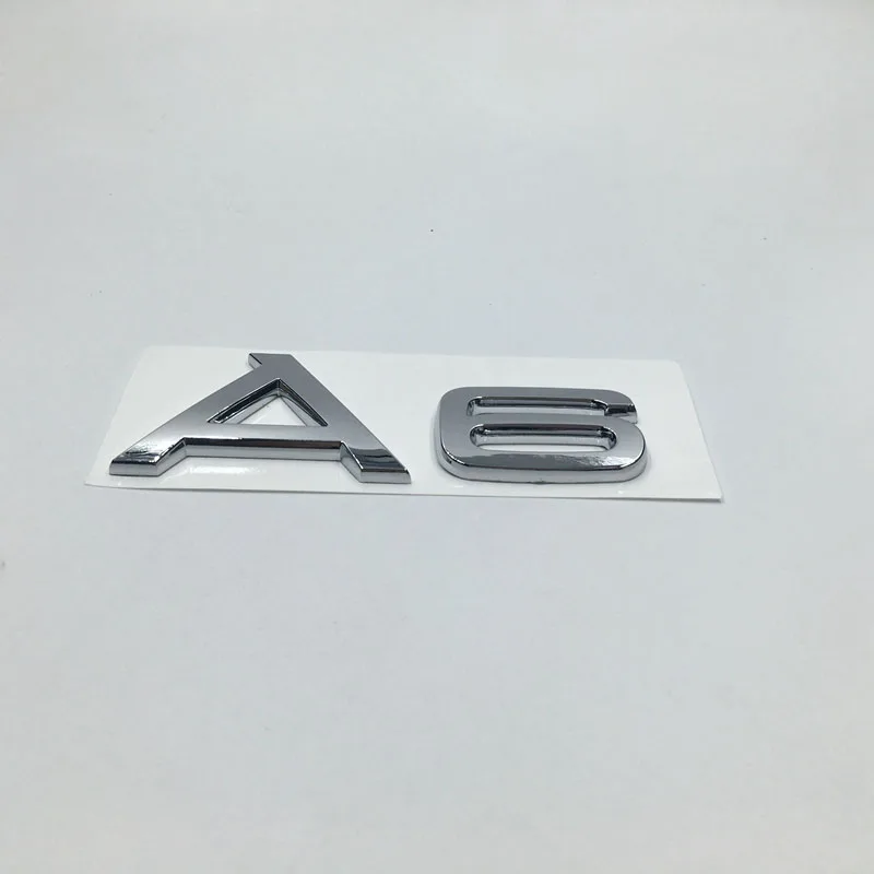 3D JDM наклейки на авто Стайлинг для Audi A1 A3 A4 A5 A6 A7 A8 эмблема &quotTT&quot хромированные