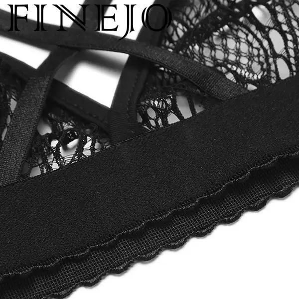 Новинка Модный женский прозрачный кружевной бюстгальтер с цветочным принтом на