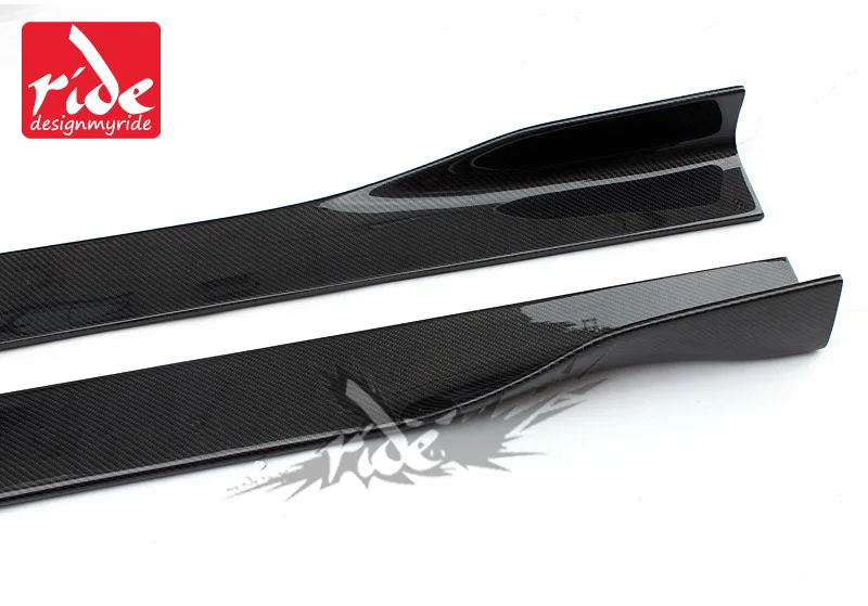 E46 Carbon fiber Side skirts For BMW D-Style Splitters Flaps Car Styling Universal 320i 325i 325xi 330i 330xi Skirts | Автомобили и