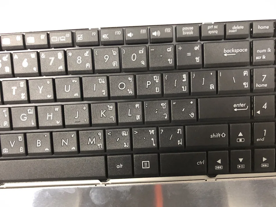 Тайская Клавиатура для ноутбука ASUS N53 k53s K52 X61 N61 G60 G51 G53 UL50 P53 Black TI Layout | Компьютеры и