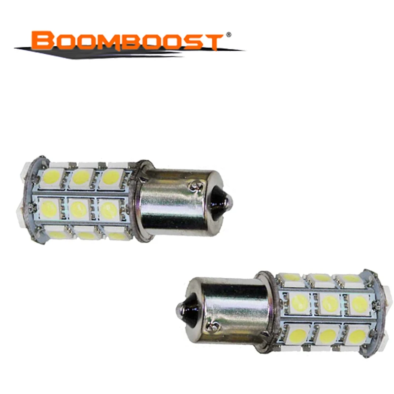 

Car Reverse Light Bulb Brake 12V 1156 1157 to choose 27smd 5050 BA15S BAU15S BAY15D P21W White LED Lamps one pair