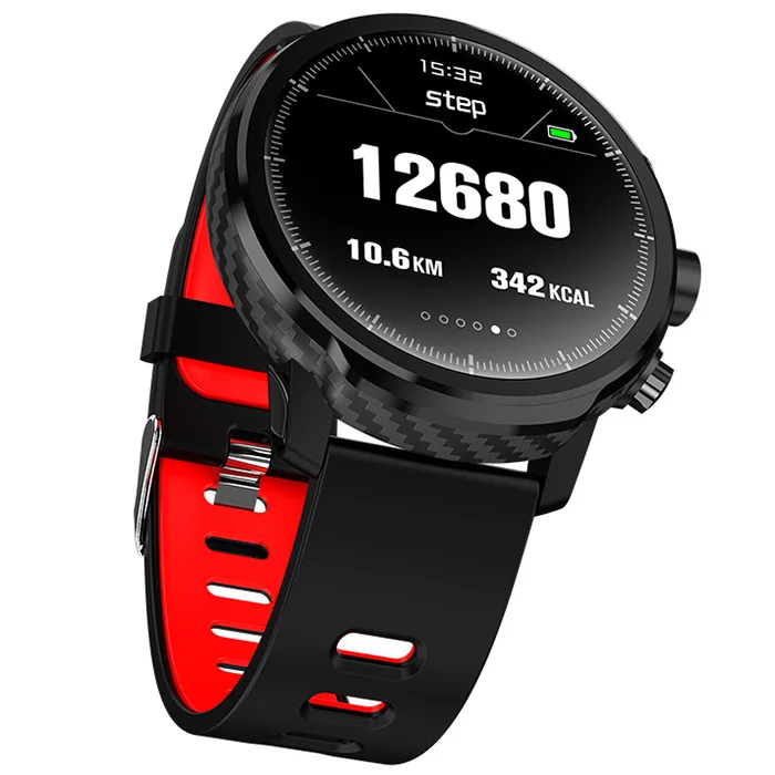 LE6 Smart Watch IP68 Waterproof 1.3 Inch heart rate track Full-Fit Full-Circle Screen Sports for men | Электроника