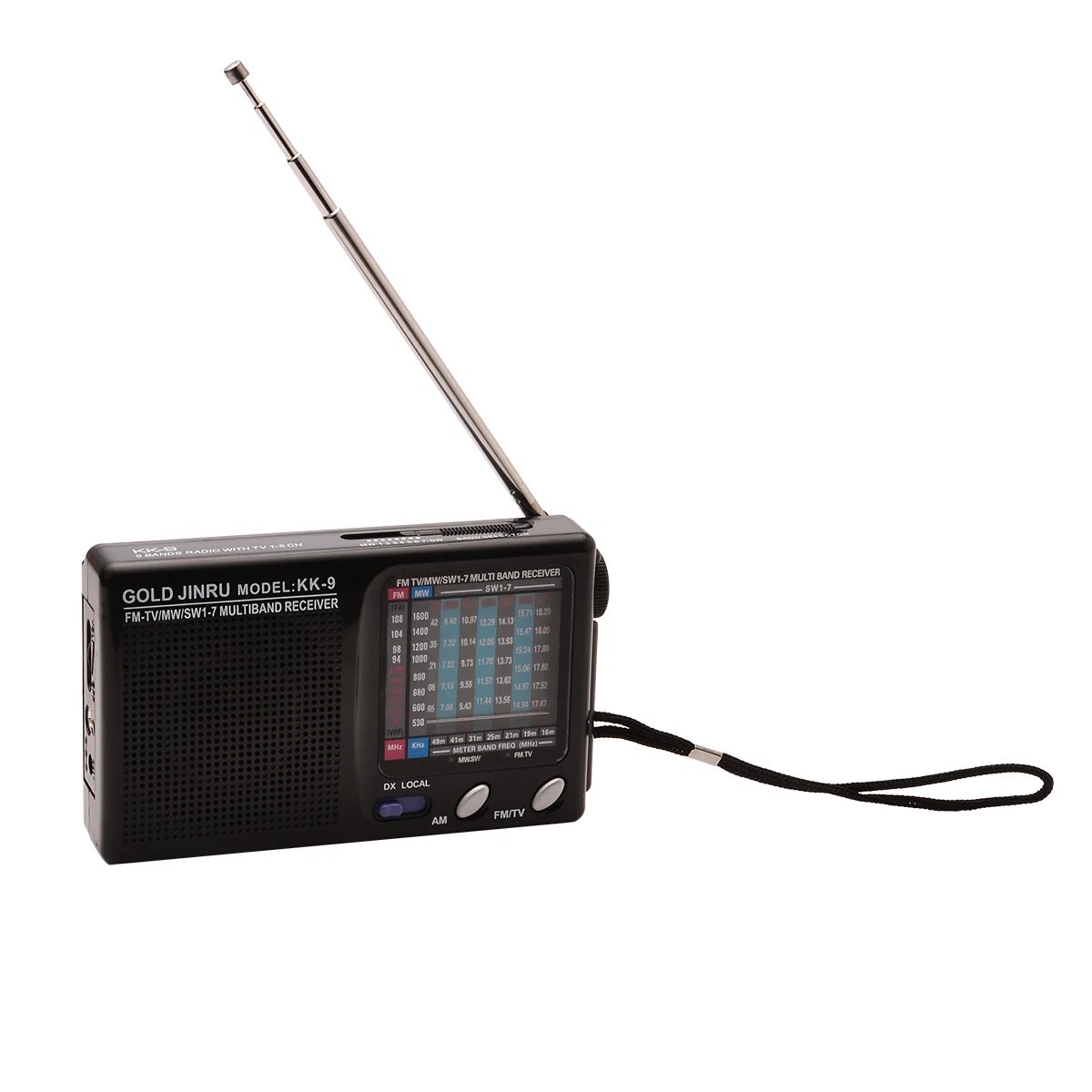1 шт. портативный мини DSP радио FM стерео/MW/SW Полнодиапазонный приемник будильник