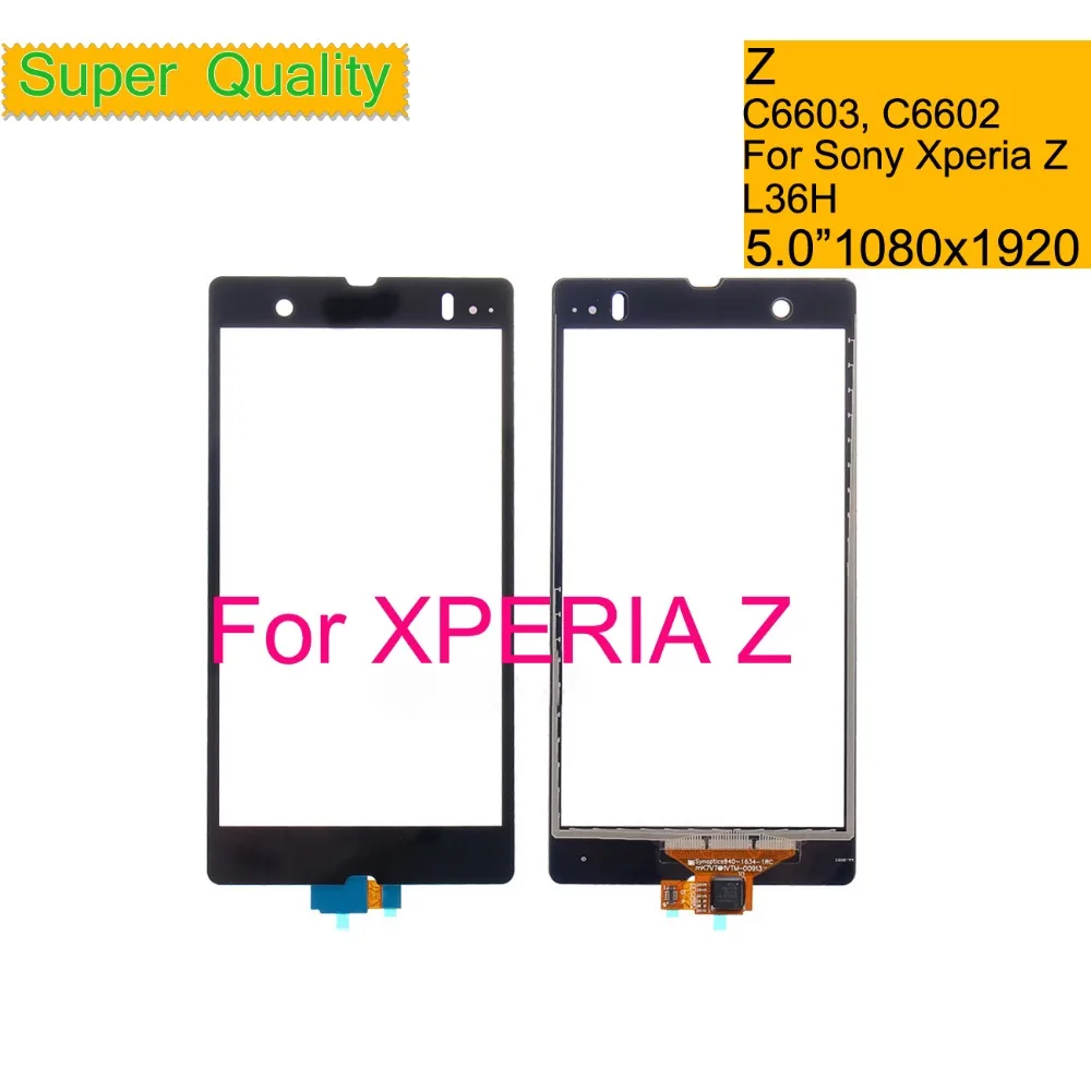 10 шт./лот 5 0 &quotдля sony Xperia Z (Сони Иксперия З) L36H LT36i LT36h L36 C6603 C6602 Сенсорный экран