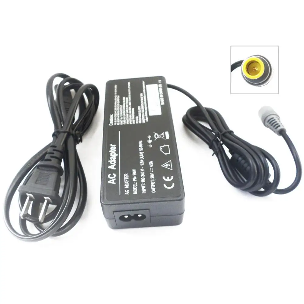 Зарядное устройство для ноутбука Lenovo ThinkPad T60 T60p T60t T61 T61p T61w Z60 Z60m Z60t Z61 Z61m Z61e ZN89 90W адаптер переменного
