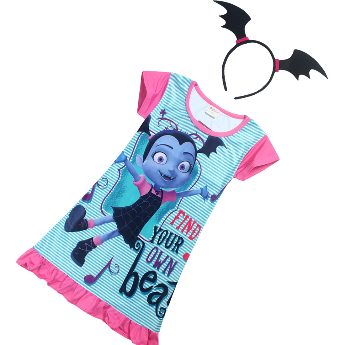 Детские платья принцессы для девочек детские маскарадные костюмы Vampirina