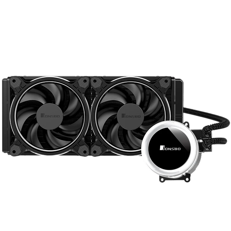 Jonsbo Tw2-240 601 Pc Процессор водяного охлаждения 4Pin ШИМ интегрированный Охладитель для