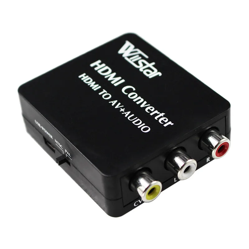 Wiistar HDMI видео аудио адаптер в AV оптический Toslink коаксиальный 3 5 мм Jack конвертер для