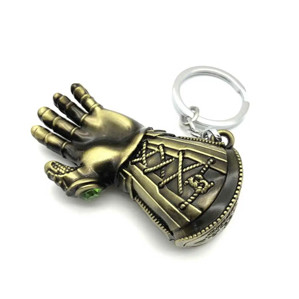 Мстители 4 эндшпиль танос бесконечное Мощность Gauntlet Glove брелок для