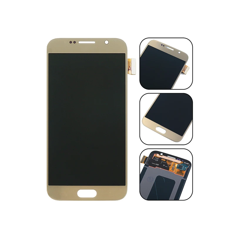 Remandor для Samsung Galaxy S6 G920A G920F G920FD G920T ЖК-дисплей с сенсорным экраном регулировка