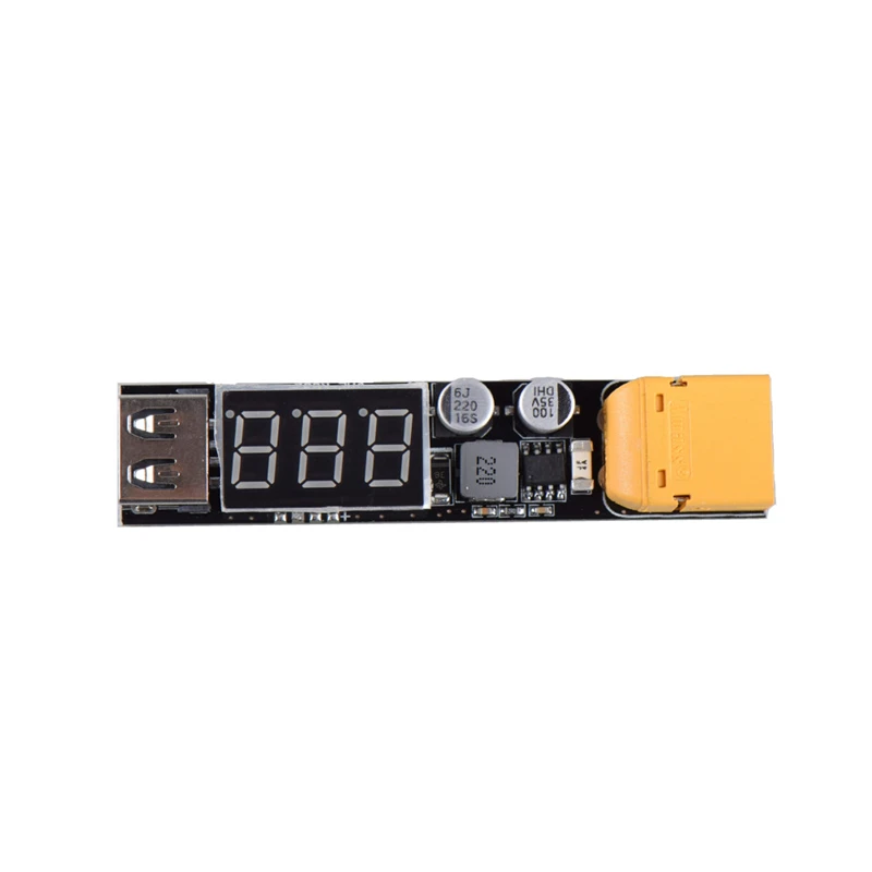 Новый jhemcu JHE KC32 2 6 S 7 V 30 5 DC XT60 USB понижающий модуль зарядки Поддержка QC3.0 Quick Charge