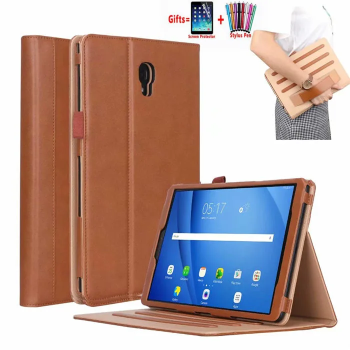 Тонкий кожаный чехол высокого качества для Samsung Galaxy Tab A 10 5 ''T590 T595 T597 SM T590