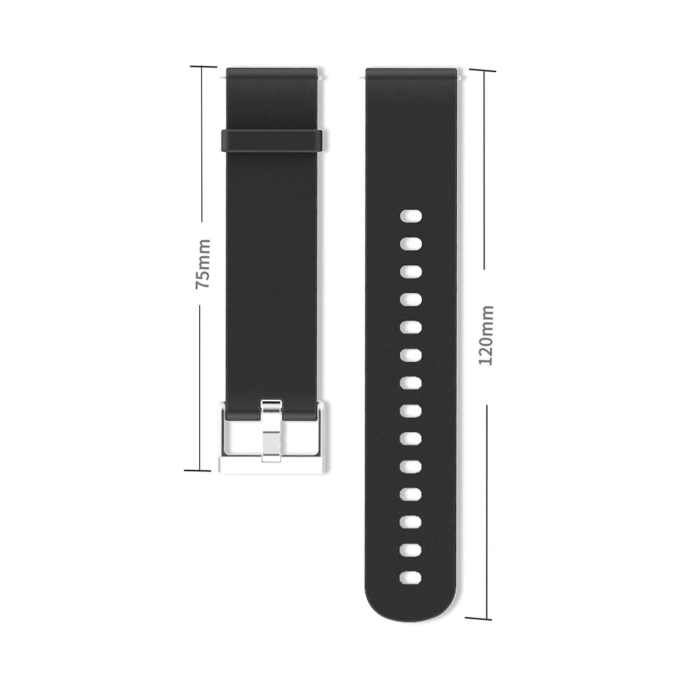 Высококачественный силиконовый ремешок для Xiaomi Amazfit Bit Band часов спортивные