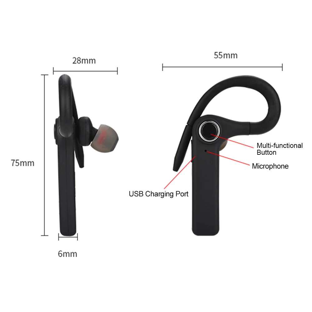 DCT 04 беспроводные Bluetooth наушники Стереонаушники Музыкальные Многоточечное