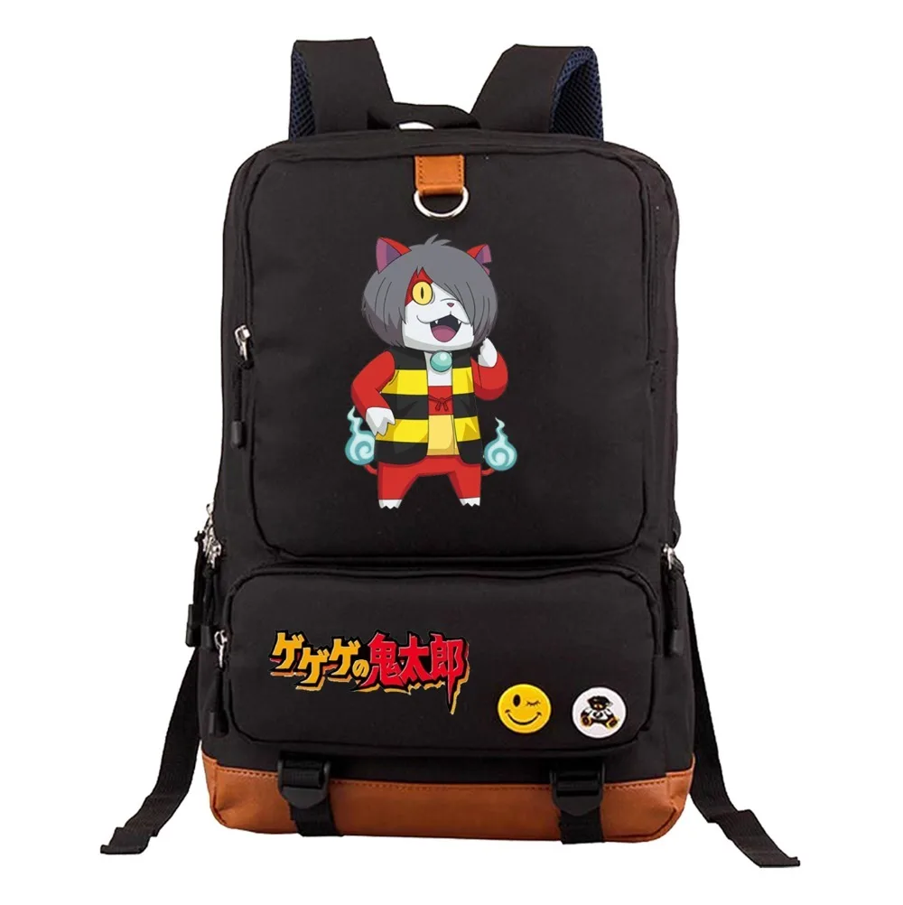 Японский аниме GeGeGe no Kitaro рюкзак школьный унисекс повседневные дорожные сумки