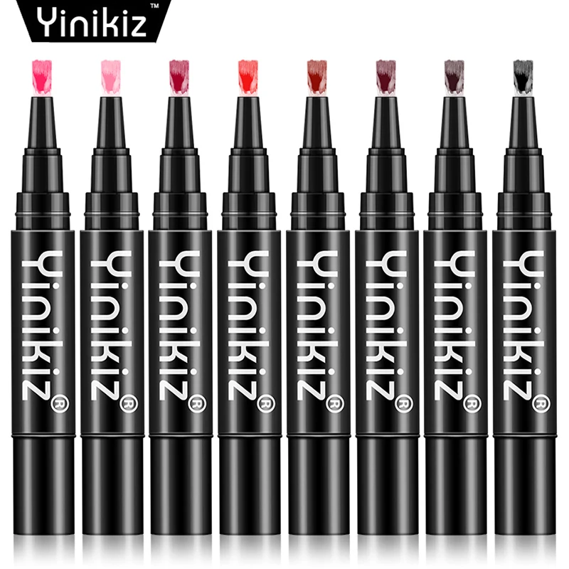 Yinikiz красная роза Nail Art гелевая ручка 3 в 1 гель для ногтей одношаговый 8 цветов цвет