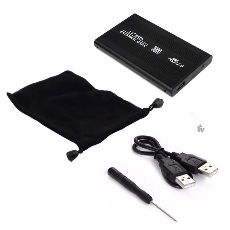 4 цвета 2 5 &quotUSB 0 SATA HD коробка 1 ТБ HDD корпус для внешнего жесткого диска чехол