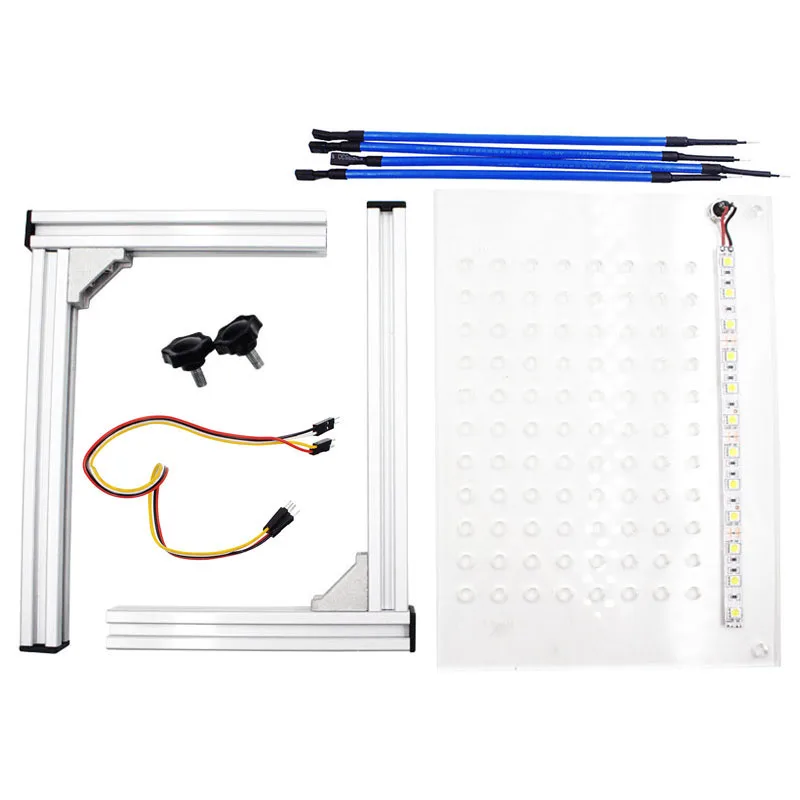 Led Bdm Frame Программист Полный набор для Kess/Ktag/Fgtech Galletto/Bdm100 Ecu чип Тюнинг инструмент с