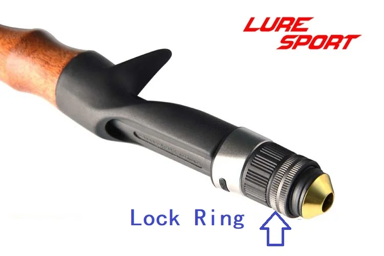 LureSport FUJI ECS катушкодержатель с деревянной ручкой углеродный набор пустых