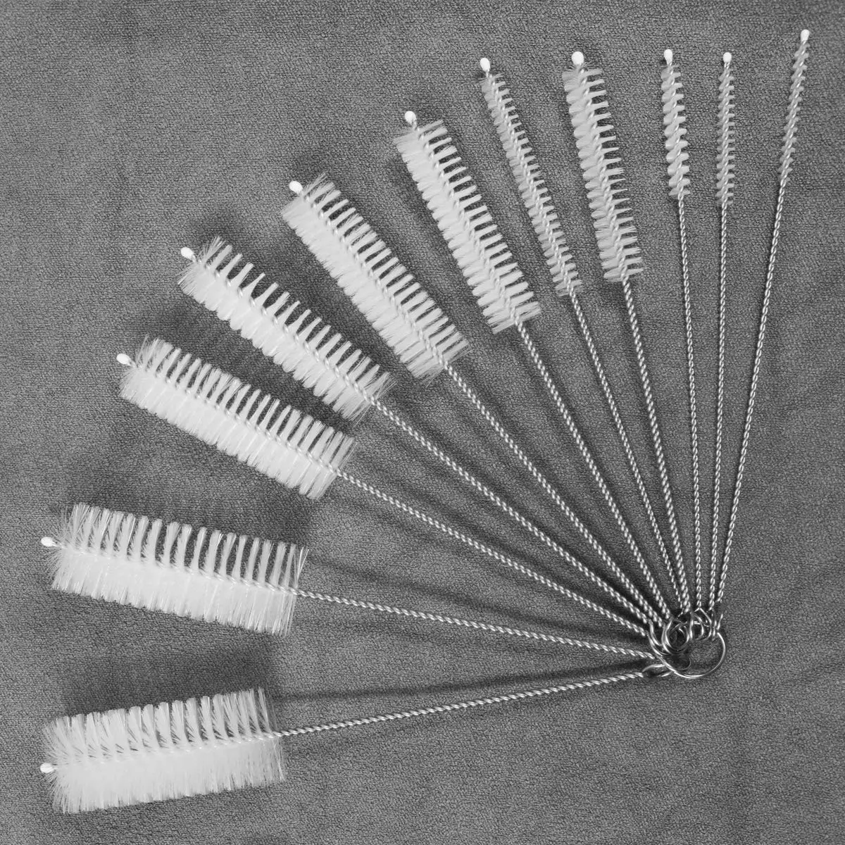 11 Pcs Nylon Tube Brushes Set Kettle Spout Brush Teapot Nozzle for Drinking Straws/Glasses / Keyboards/Jewelry Clean | Дом и сад