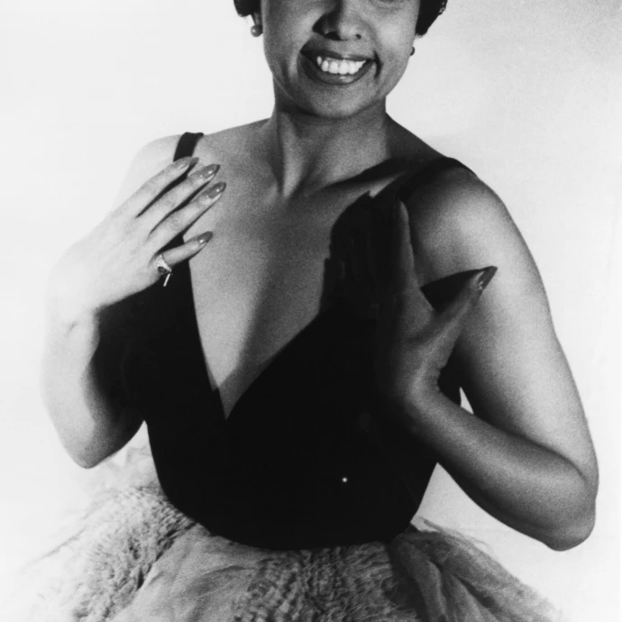 Josephine Baker Американский артист плакат печать по науке источник (24x36)|Таблички и