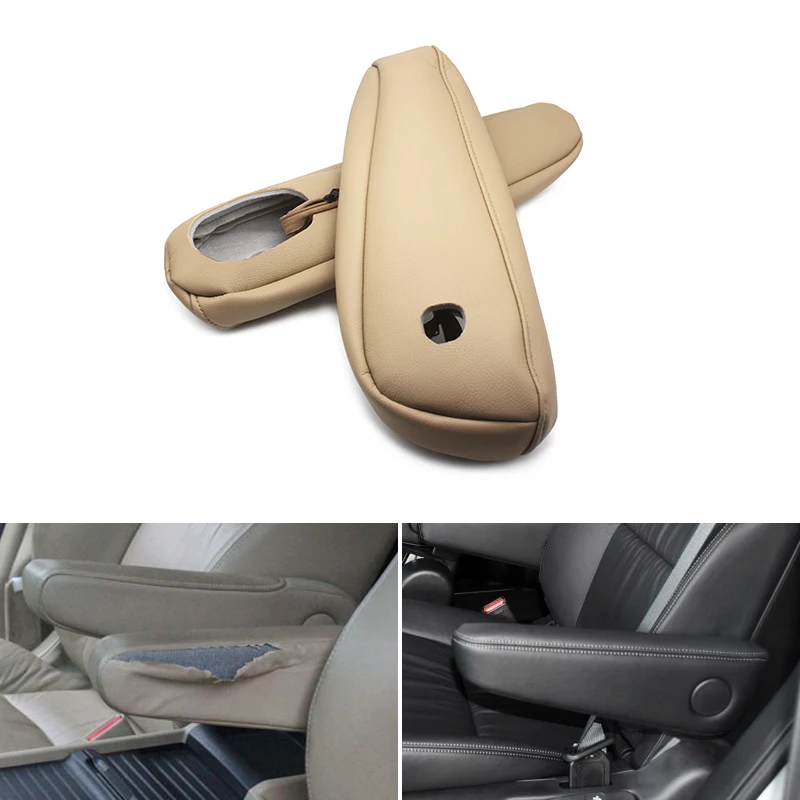

Microfiber Leather Car Styling Interior Mouldings Seat Armrest Handle Cover Trim For Honda Odyssey 2015 2016 2017
