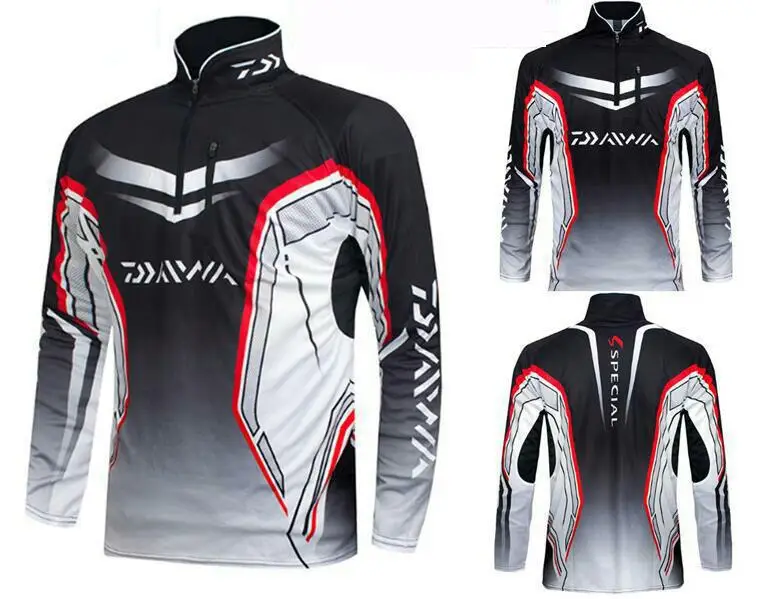 Быстросохнущая дышащая рыболовная рубашка с длинными рукавами Camisa