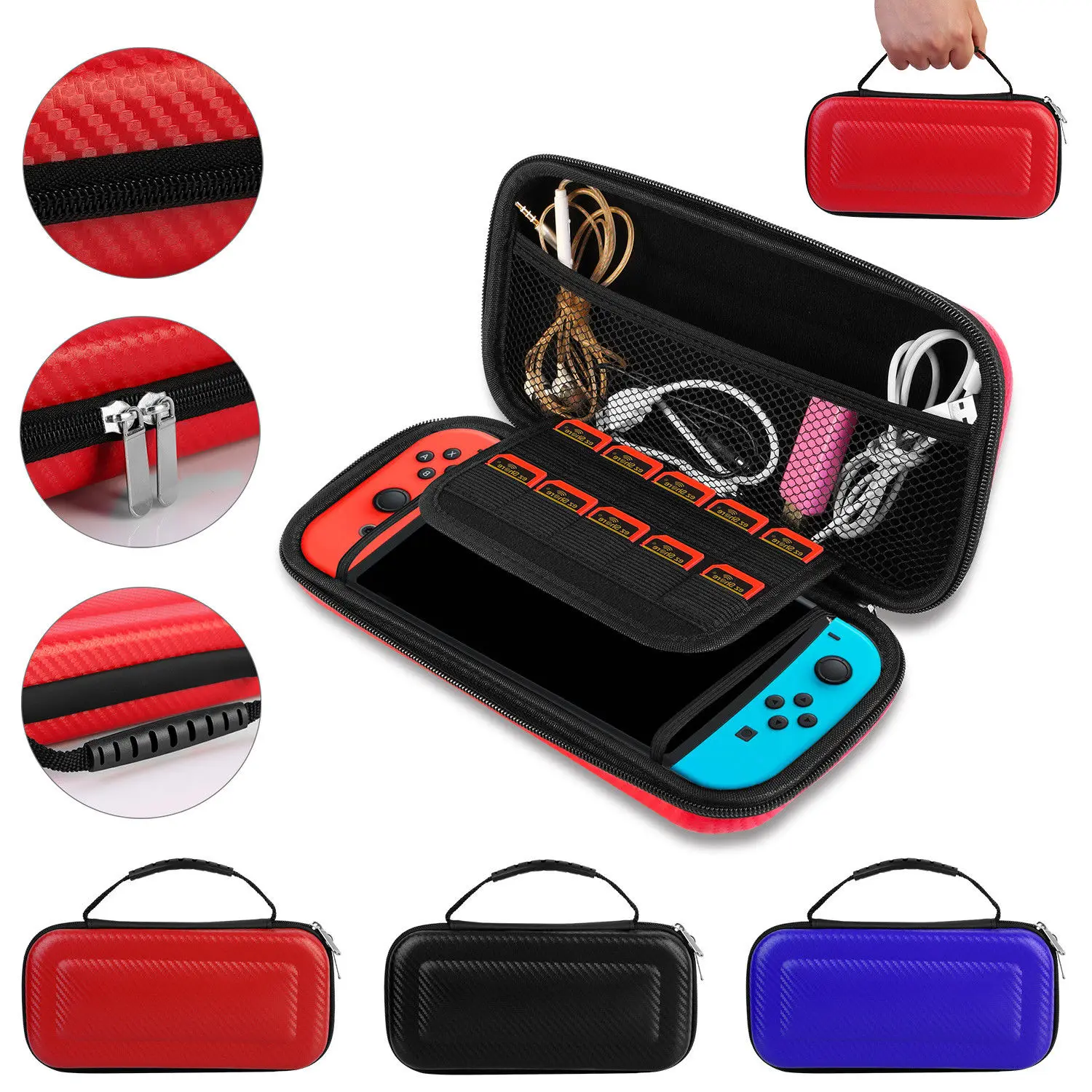 Жесткий защитный чехол OSTENT EVA сумка для консоли Nintendo Switch|Сумки| |