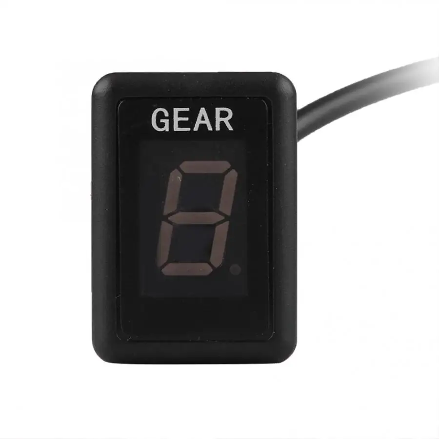 Индикатор переключения передач для мотоцикла ECU Plug Mount 6 скоростей цифровой