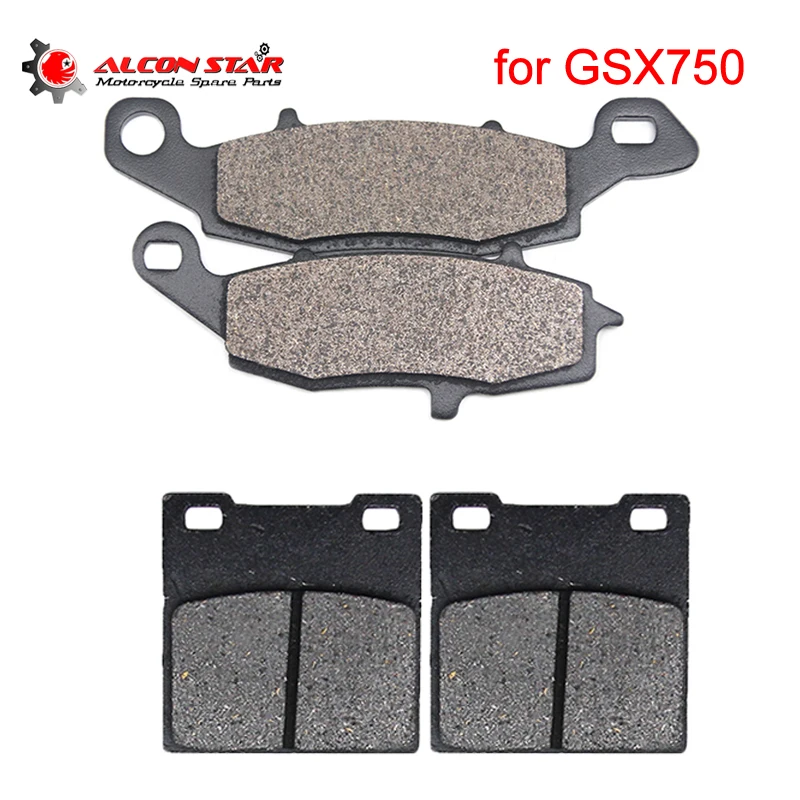 Alconstar для Suzuki GSX750 GSX 750 1989 2006 Комплект тормозных колодок мотоциклов передние