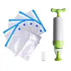 Вакуумные пакеты для пищевых продуктов, пакеты для хранения пищевых продуктов, воздушный насос, подходит для холодильника, пластиковый пакет с застежкой-молнией, многоразовая консервация