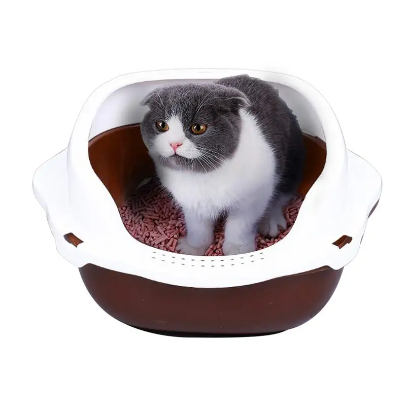 Кошачий Туалет кошачий помет полузакрытый для помёта домашних животных коробка